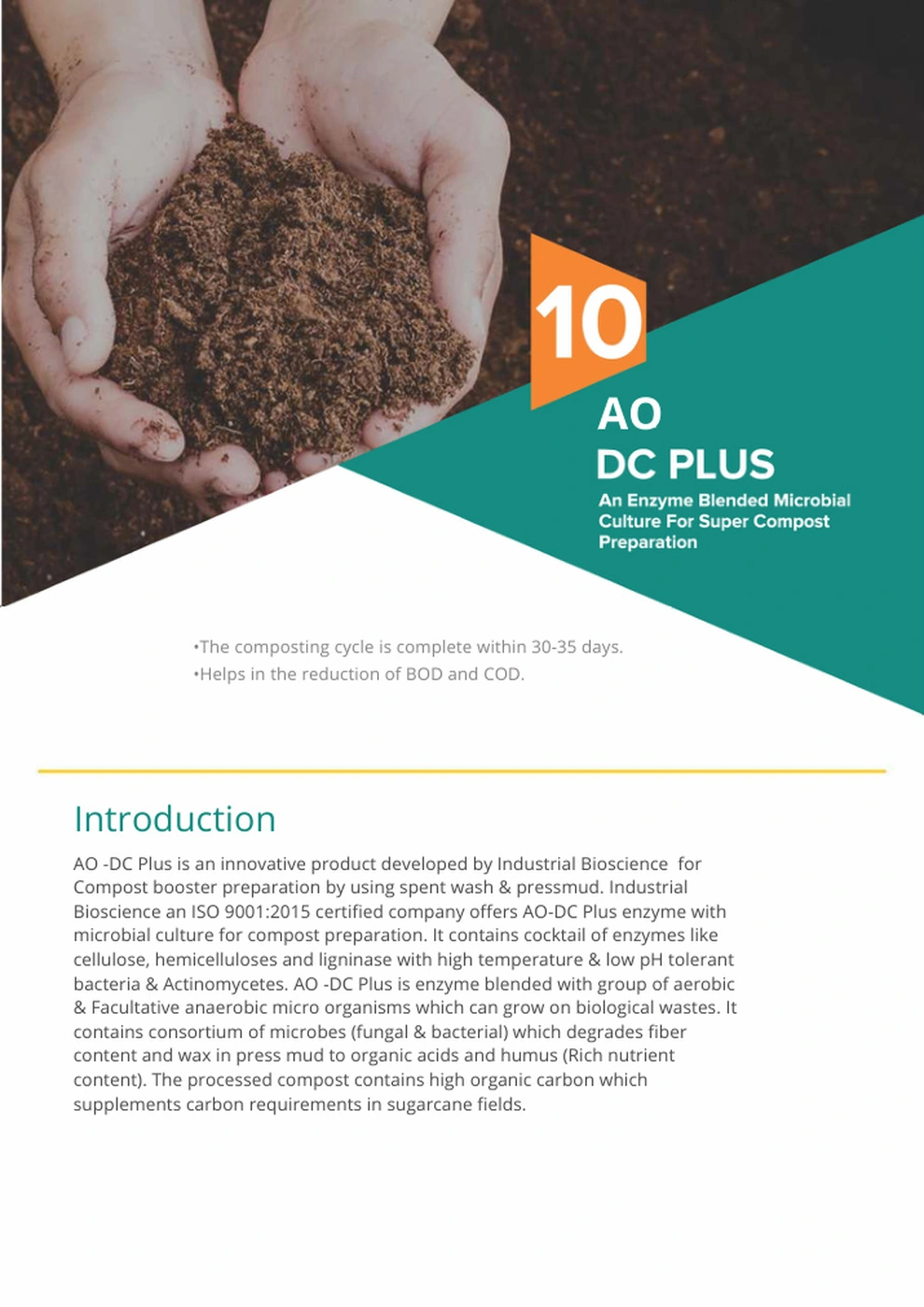 Composting and biological process application