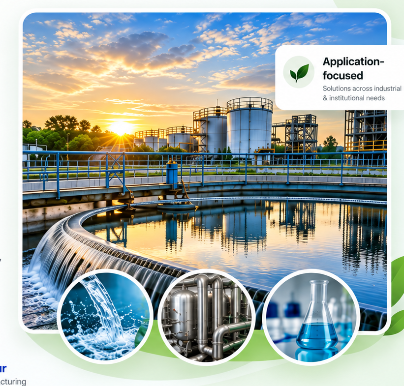 Industrial treatment process